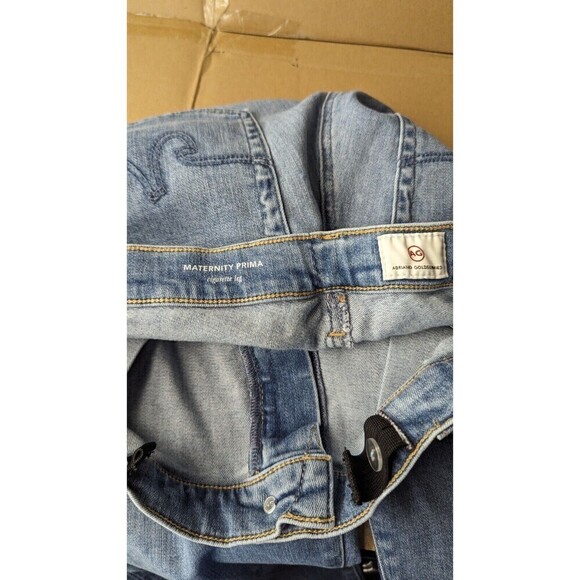 AG Adriano Goldschmied Maternity Prima Cigarette High Waist‎ Leg Jeans Size 32R - Picture 4 of 9